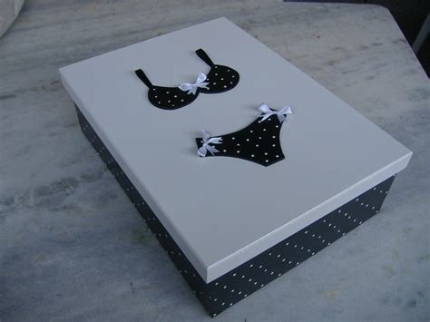 Kely Artesanato Caixa Para Lingerie Ou Biquini