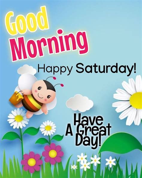 good morning happy saturday