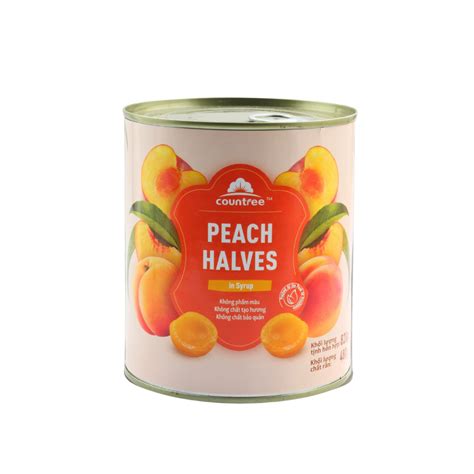 Đào ngâm Countree 820gr