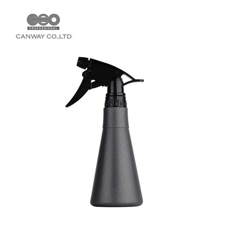 Barber Black Plastic Trigger Spray Bottle Hairdressing Water Spray