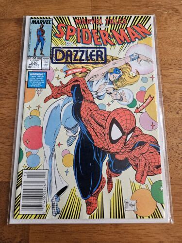 Marvel Tales 230 Todd McFarlane Cover Dazzler Spider Man 1989 VF