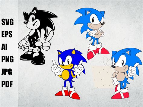 Sonic The Hedgehog Rings Svg