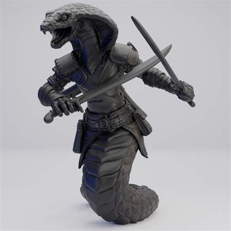 Hot Goblin 不吉な蛇戦士B ミニチュア ホットゴブリン TRPG 蛇人間