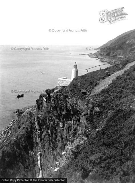 Photo Of Polperro The Lighthouse 1928 Francis Frith
