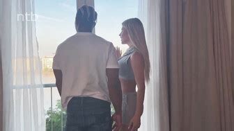 Beautiful Blonde With Big Boobs And Huge BBC Lover In The Hotel