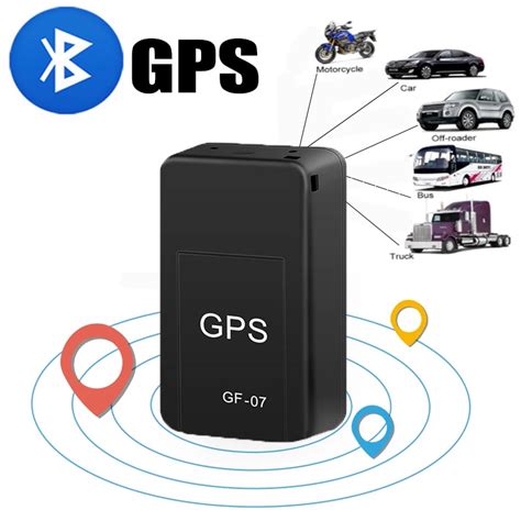 Mini Rastreador De Coche GPS GF 07 Seguimiento En Tiempo Real Antirrobo