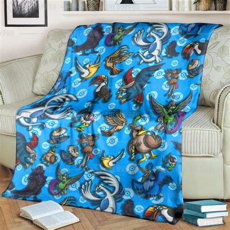 Pokemon Road Crossing Blanket Hot Sale