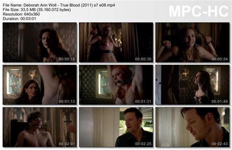 Naked Deborah Ann Woll In True Blood