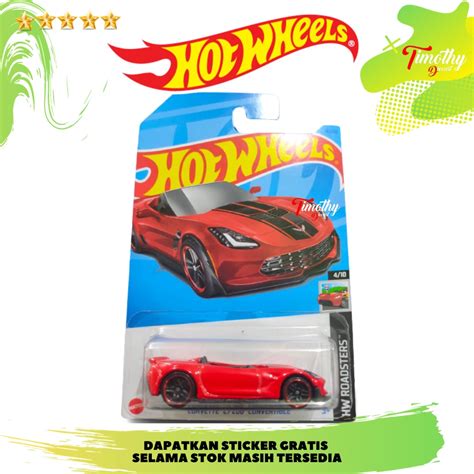 Jual Hot Wheels Corvette C Z Convertible Merah Eror Error Tanpa Kaca Shopee Indonesia