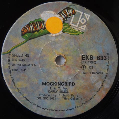 Carly Simon – Mockingbird (1974, Vinyl) - Discogs