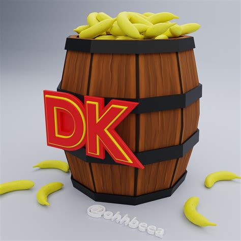Donkey Kong Barrel Inspired Photoshoot