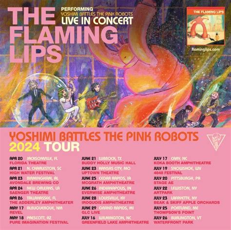 The Flaming Lips Extend Yoshimi Battles The Pink Robots Tour