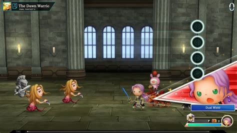 FF Theatrhythm Final Bar Line Faris Dual Wield First Strike Builds