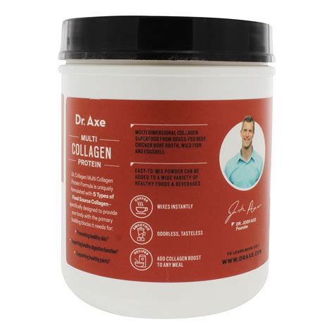 Dr Axe Multi Collagen Protein Powder Unflavored 1 Pound Holly Hill Vitamins