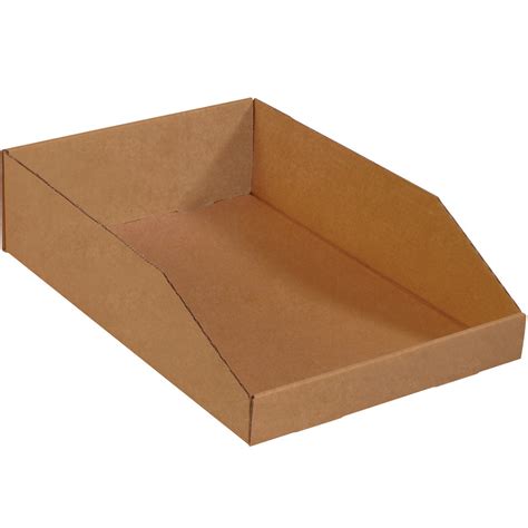 Open Top Bin Boxes Kraft