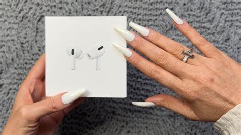 Asmr Airpods Pro Unboxing Tapping Cardboard Sounds Camera Scratching