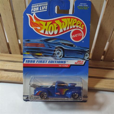 Ford Pickup Truck Hot Wheels Car Toy Sealed Package Etsy Uk