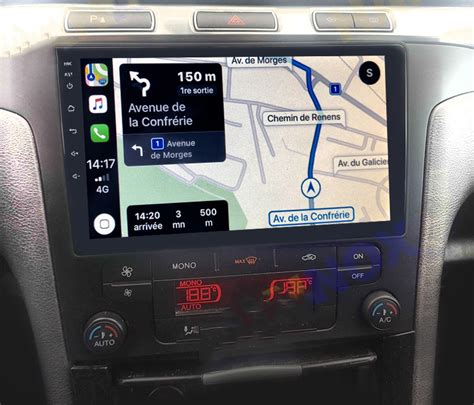 Autoradio Tactile Gps Android Et Carplay Sans Fil Ford S Max Hightech