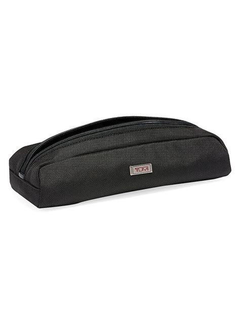 Tumi Alpha Electronic Cord Pouch Black Editorialist