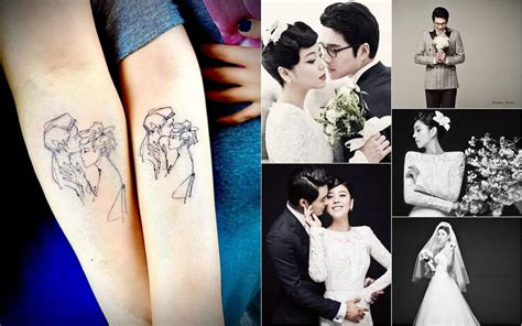 Hancinemas News Lee Se Mi And Min Woo Hyuk Get Matching Tattoos For