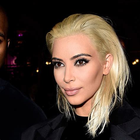 How To Dye Your Hair Blonde A La Kim Kardashian