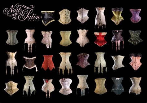 Découvrez les 16 types de corsets différents et quelques faits