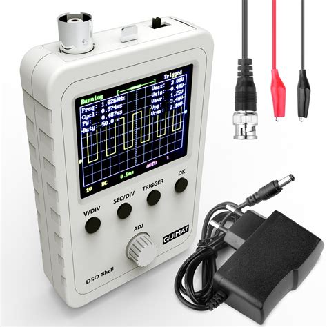 ETEPON Digital Oscilloscope Kit with BNC-Clip Cable Probe EM001 Assembled Finished Machine ...