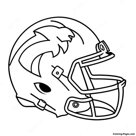 Denver Broncos Logo Coloring Page Coloring