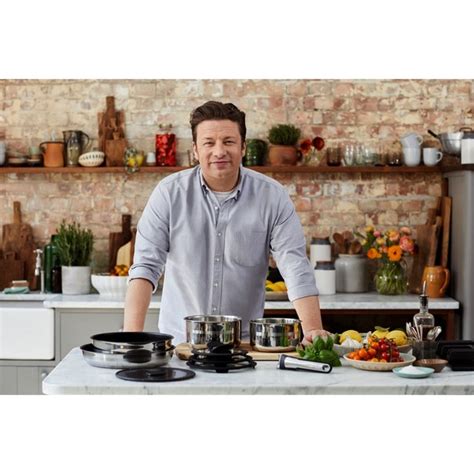 Tefal Jamie Oliver Ingenio Topf Set Edelstahl Teilig