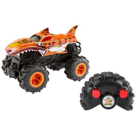 Hot Wheels Monster Trucks Rc Scale Tiger Shark Vehicle Review Is This The Ultimate Fun For
