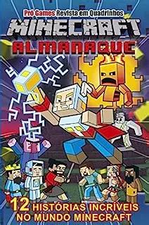 Livro Pr Games Revista Em Quadrinhos Minecraft Almanaque Hist Rias