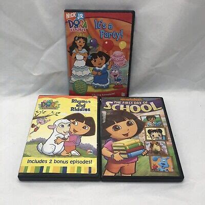 Dora The Explorer Dvd Lot Picclick