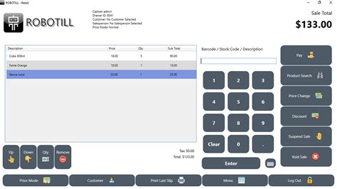 Free Pos Software Point Of Sale For Retail And Restaurant Robotill