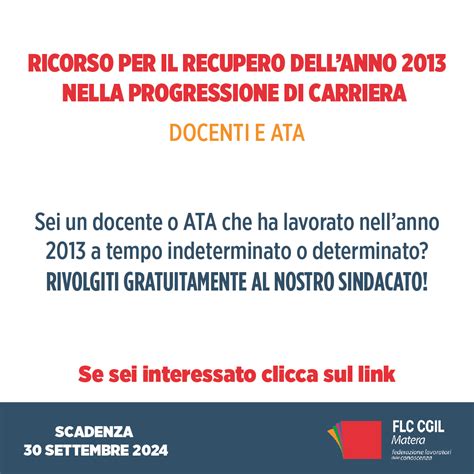 Ricorso Gratuito Per Il Recupero Anno Docenti E Ata Flc