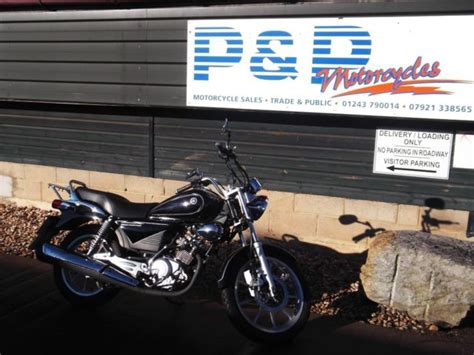 Yamaha YBR Custom Cc Naked BLACK