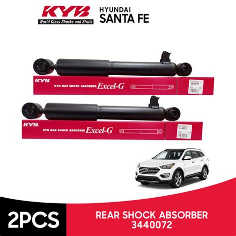 KYB Kayaba Excel G Rear Shock Absorber Hyundai Santa Fe 4WD 2013 2018