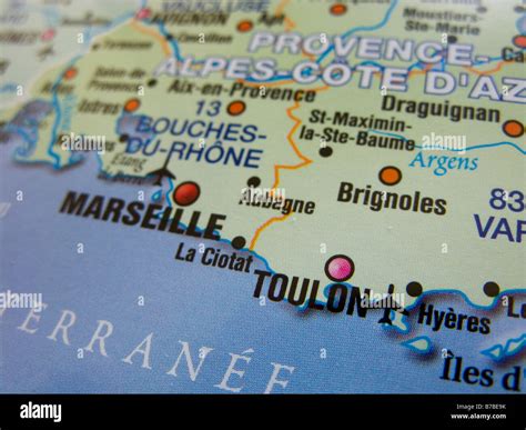 Show Marseille In France Map Cristy Claudetta