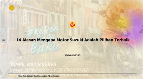 14 Alasan Mengapa Motor Suzuki Adalah Pilihan Terbaik