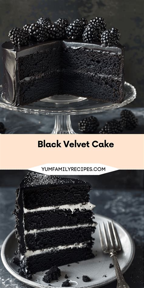 black velvet cake yum family recipes
