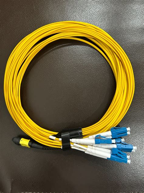 12fo G657a2 Mpo Apc Female Lc Upc Fiber Optic Patch Cord China Fiber Optic Patch Cord And