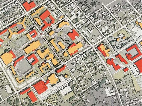 Campus Map West Chester University North Campus Touchniom