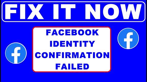 Identity Confirmation Failed Facebook Business Account Fix All