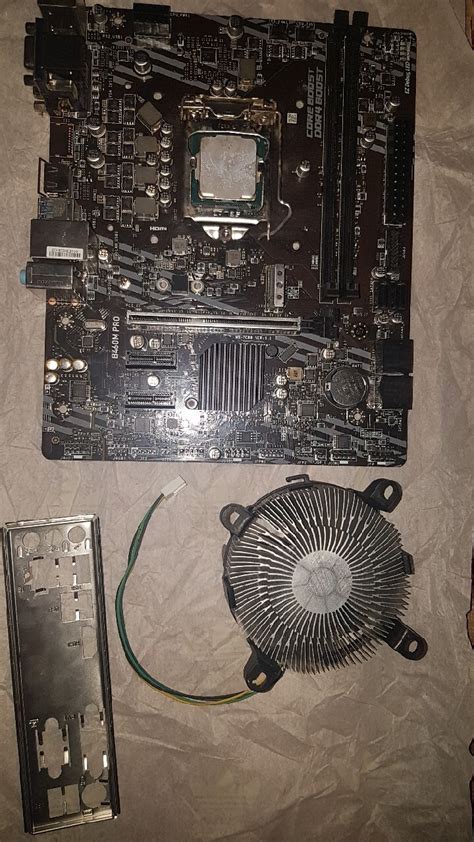 Procesor Intel Core i5 10400F+ płyta MSI b460m pro | Lublin | Kup teraz ...