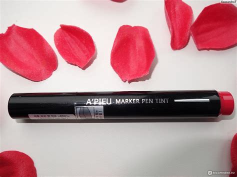 Тинт-маркер для губ A'pieu Marker Pen Tint - «Похож скорее на помаду ...
