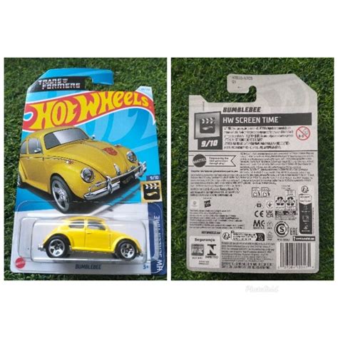 Hot Wheels Volkswagen Beetle Vw Bug Bumblebee Hw Asst Shopee Malaysia