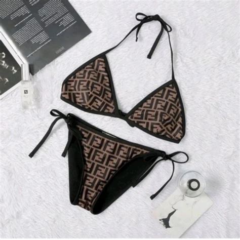 Fendi Original Bikini Swimsuit Olshop Fashion Olshop Wanita Di Carousell