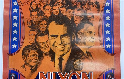 Yahooオークション Nixons The One ニクソン大統領 ポスター 年代物