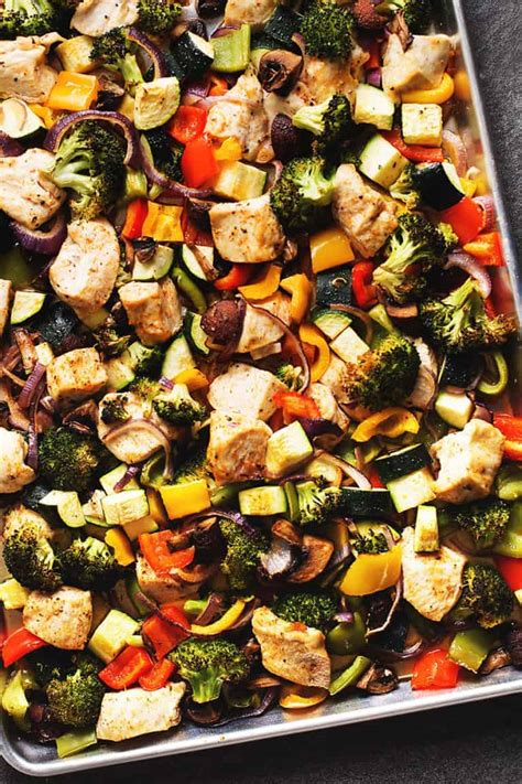 One Pan Chicken And Veggies • Low Carb With Jennifer