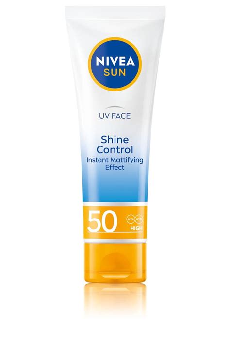 Nivea Sun Uv Face Shine Control Cream Spf50 50ml Nivea India