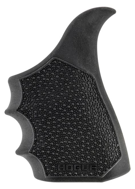 Hogue 18210 Handall Beavertail Grip Sleeve Made Of Polymer With Black Finish Cobblestone Texture